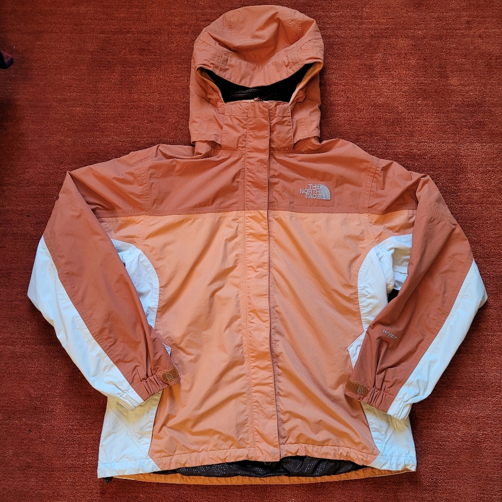 Women's The North Face 2 in 1 Ski Winter Jack Hyvent Sze Large Cantaloupe Orange